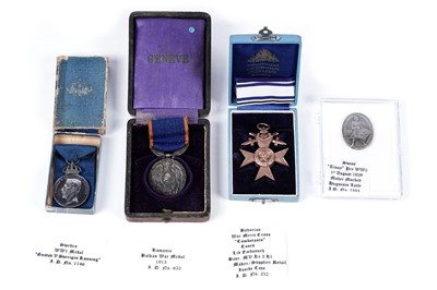 Lot 591 - Four foreign medals