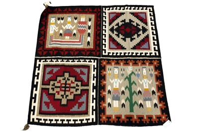 Lot 181 - A Native American Navajo rug