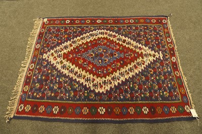 Lot 189 - A pair of Turkish Caucasian Kilim rugs
