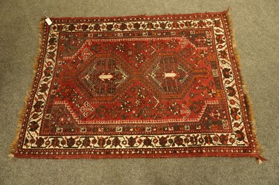 Lot 176 - A Caucasian Qashqai rug; and another Caucasian rug