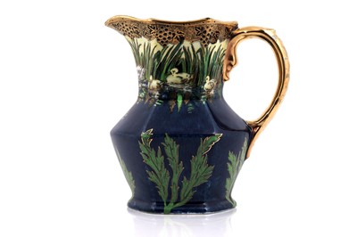 Lot 336 - A Maling hexagonal jug