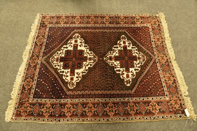 Lot 158 - A Caucasian rug
