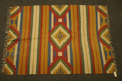 Lot 159 - A Kilim style rug