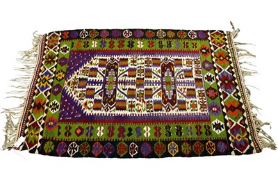 Lot 160 - A Caucasian prayer rug