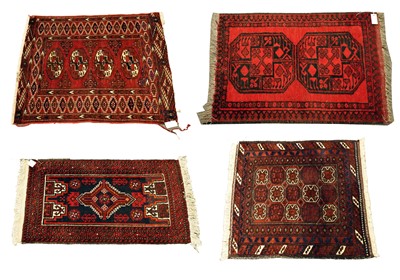 Lot 163 - Three Caucasian rugs and another
