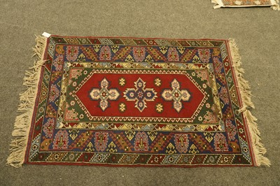 Lot 170 - A Caucasian rug