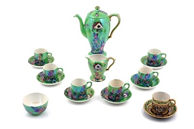 Lot 349 - A Maling coffee service