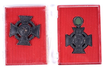 Lot 980 - Two German First World War FA Cross medals