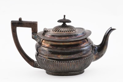 Lot 96 - A Victorian silver bachelor’s teapot