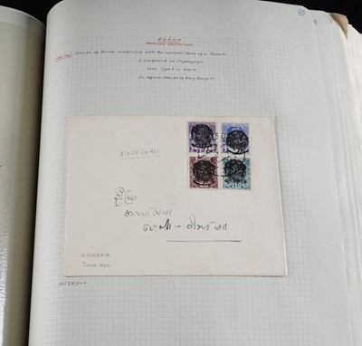 Lot 525 - An interesting and important collection of Japanese Occupation Second World War stamps