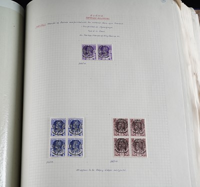 Lot 525 - An interesting and important collection of Japanese Occupation Second World War stamps