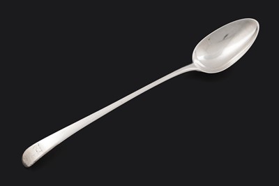 Lot 482 - A George III silver basting spoon