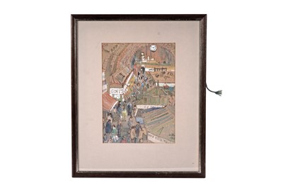 Lot 83 - Charlie Rogers - Grainger Market | watercolour