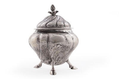 Lot 48 - A late 18th Century Maltese silver sugar bowl