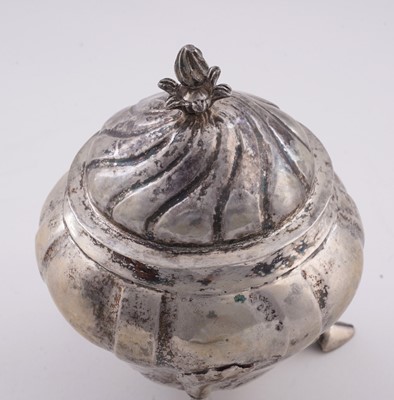 Lot 48 - A late 18th Century Maltese silver sugar bowl