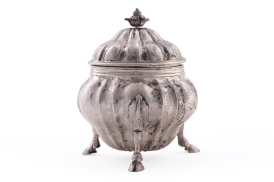 Lot 49 - A mid-18th Century Maltese silver sugar bowl