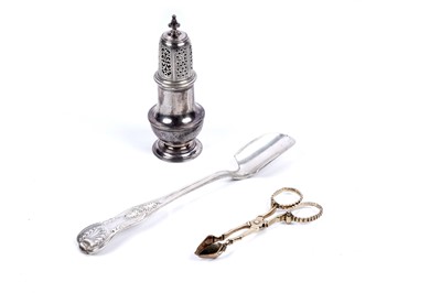 Lot 306 - Georgian and Victorian table silver