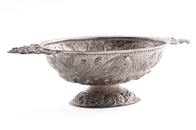 Lot 71 - A late 19th Century Dutch silver brandy bowl