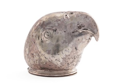 Lot 293 - A late 19th/early 20th Century German silver novelty snuff box