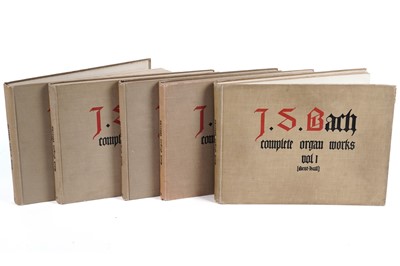 Lot 175 - Bach's Complete Organ Works, Augener's edition