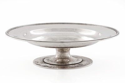 Lot 118 - An Edwardian/George V silver dish or tazza