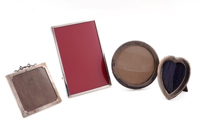 Lot 316 - Four silver-mounted photograph frames