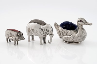 Lot 328 - Three pin dishes