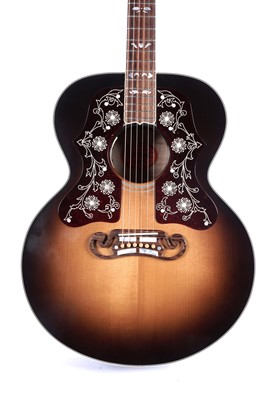 Lot 89 - A 2015 Gibson Custom shop Bob Dylan SJ200 player edition