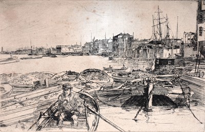 Lot 213 - James Abbott McNeill Whistler - The Pool | etching