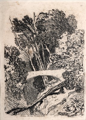 Lot 207 - John Sell Cotman - Parson's Bridge, Cardiganshire | etching
