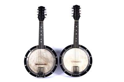 Lot 62 - Two mandolin banjos