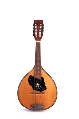 Lot 380 - A Romanian style twelve-string mandolin