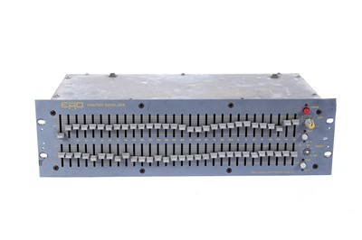 Lot 180 - An EMO systems dual 31 band graphic equalizer