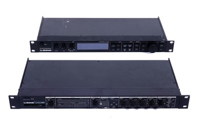 Lot 181 - A T.C. Electronics M-one effects processor; and a T.C. Electronics Finalizer mastering processor