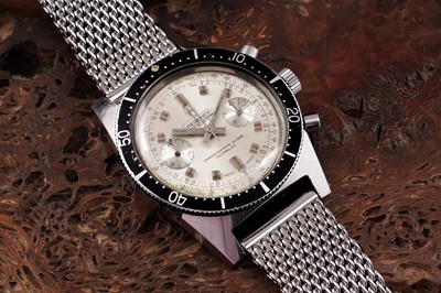 Lot 78 - Regency: a steel cased manual wind chronograph wristwatch