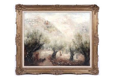 Lot Reuven Rubin - View of Galilee | oil