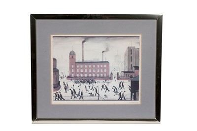 Lot 296 - L. S. Lowry - Mill Scene | signed lithograph