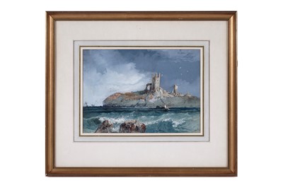 Lot 1659 - James Webb - Dunstanburgh Castle | watercolour