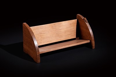 Lot 485 - Robert ‘Mouseman’ Thompson: an oak book trough