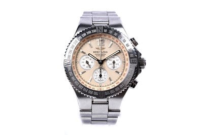 Lot 773 - Breitling Hercules: a stainless steel cased automatic chronometer wristwatch