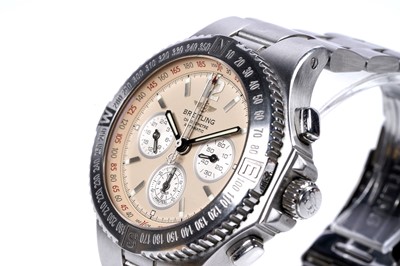 Lot 773 - Breitling Hercules: a stainless steel cased automatic chronometer wristwatch