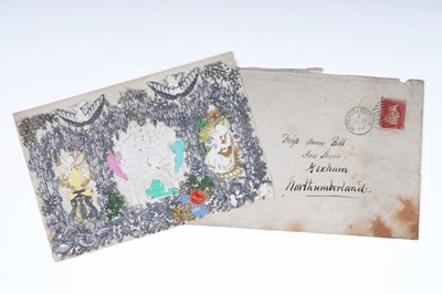 Lot 273 - A Victorian Valentine card