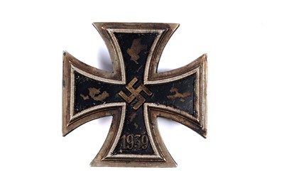 Lot 992 - A German Second World War clasp to the Iron Cross 1st Class
