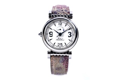 Lot 791 - Dubey & Schaldenbrand Spiral Cap: a stainless steel cased lady's left-handed automatic wristwatch