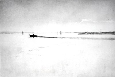 Lot 205 - Frank Short - Morning Haze in Chichester Harbour | etching