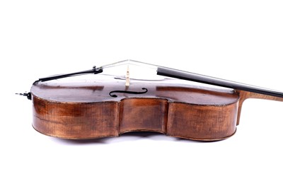 Lot 53 - A 19th Century Mittenwald cello