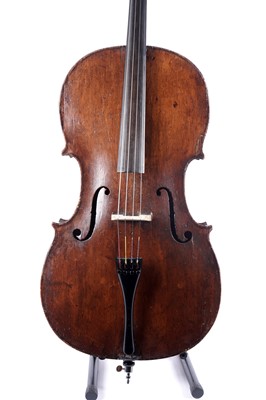Lot 53 - A 19th Century Mittenwald cello