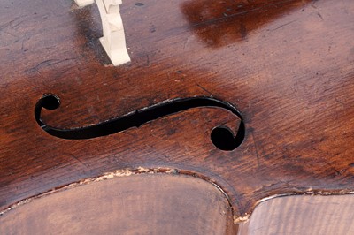 Lot 53 - A 19th Century Mittenwald cello