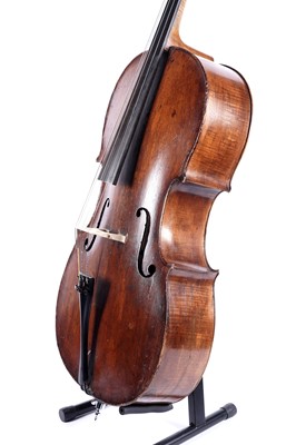 Lot 53 - A 19th Century Mittenwald cello