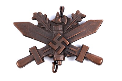 Lot 907 - Second World War Italian badge for combatants serving or training in Germany